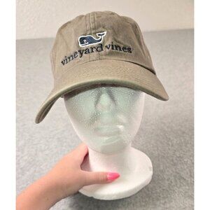 Vineyard Vines Khaki Green Hat Adjustable